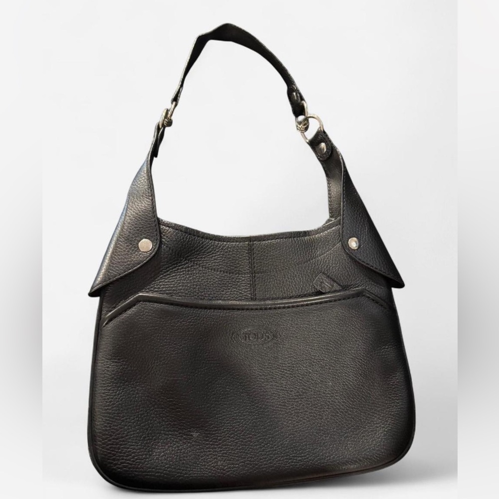 Tod’s Black Leather Shoulder Bag